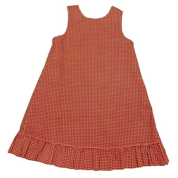 Mulberry Street Reversible‎ Red Green Santa Puppy Christmas Dress Size 6 - Picture 9 of 14